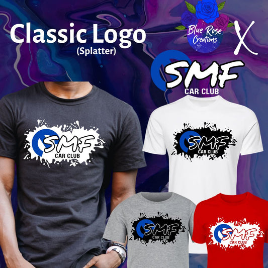 Splatter SMF Logo T-Shirt