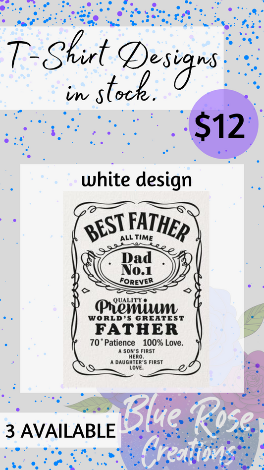 Best Father-White Design
